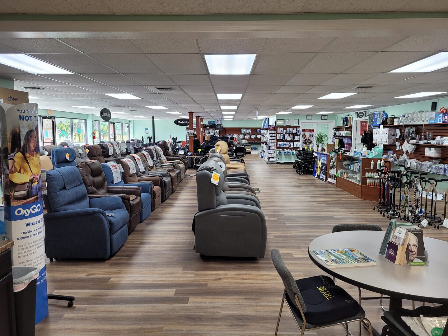 Mobility & Healthcare Equipment Showroom
