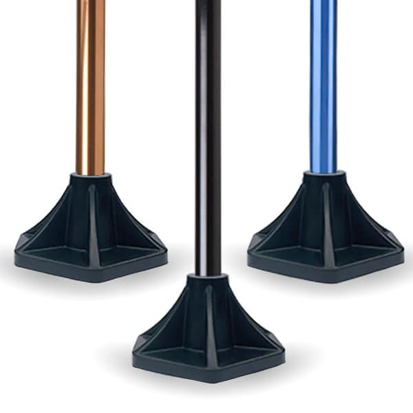 Cane with Self-Standing Base