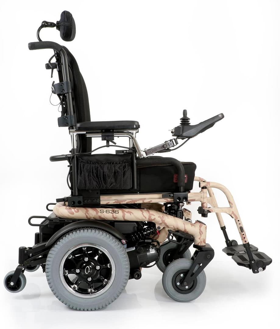 S-6 Series electric wheelchairs from right side