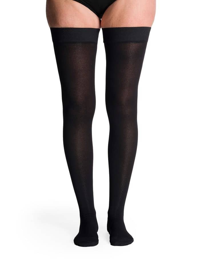 Opaque thigh hotsell high stockings